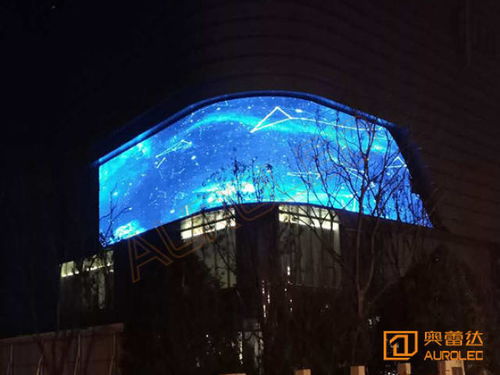 奥蕾达户外LED格栅屏 革新视野的通透之选